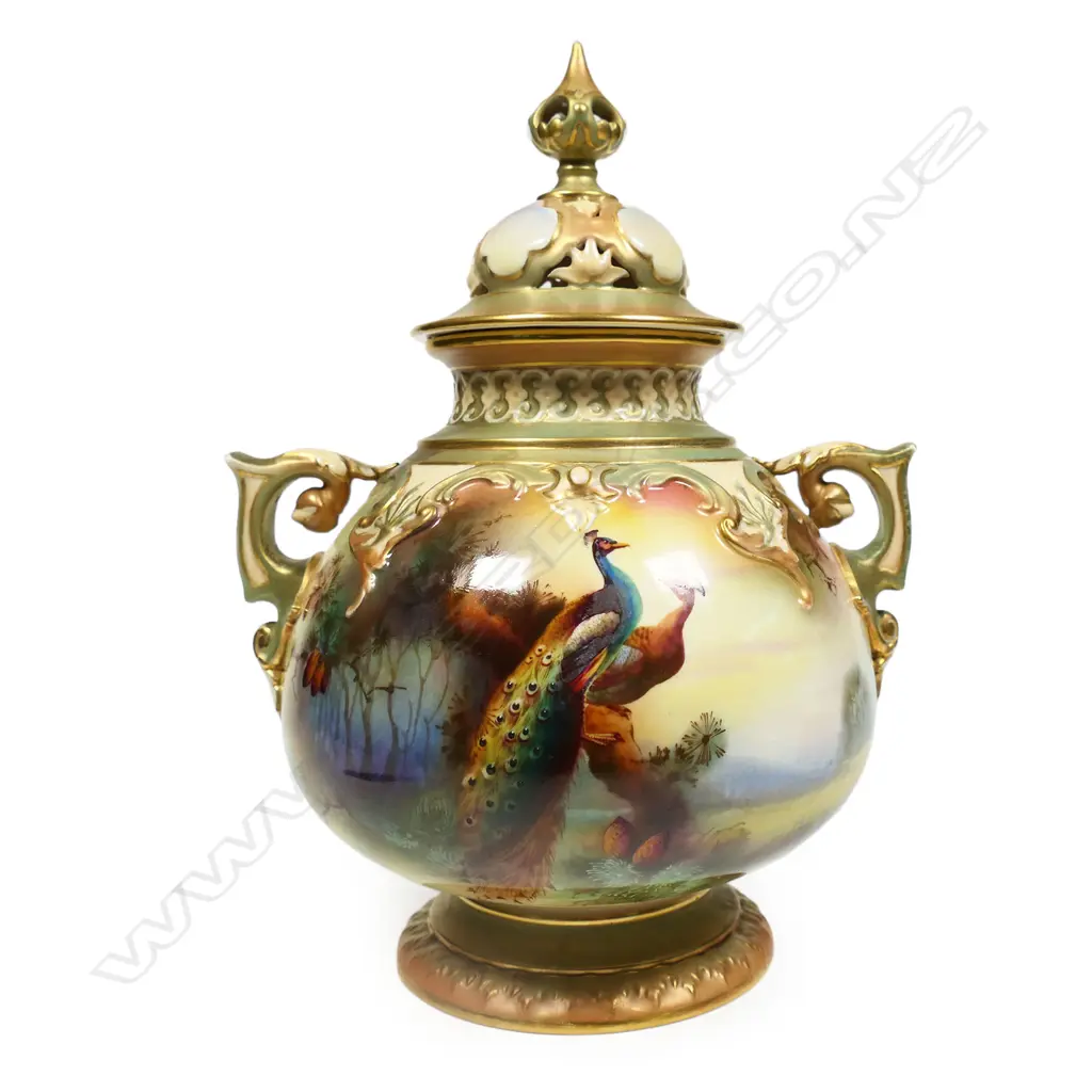 An early 1900s Royal Worcester potpourri, Image 1++