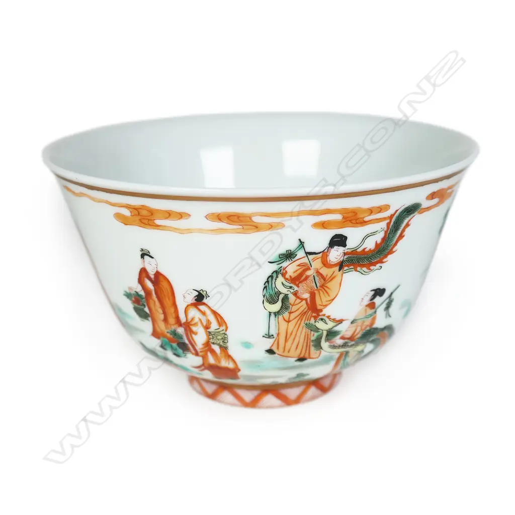 A fine Chinese porcelain painted bowl, Image 1++