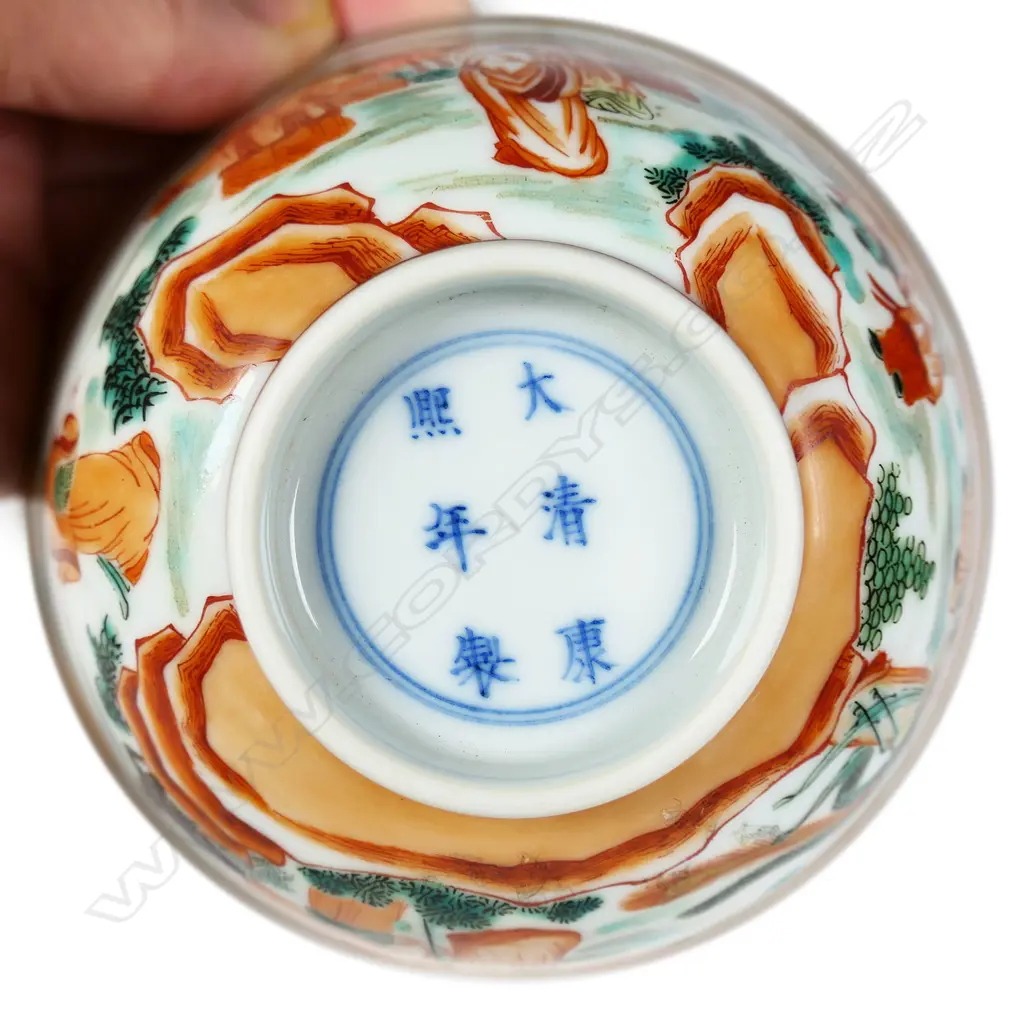 A fine Chinese porcelain painted bowl, Image 1++
