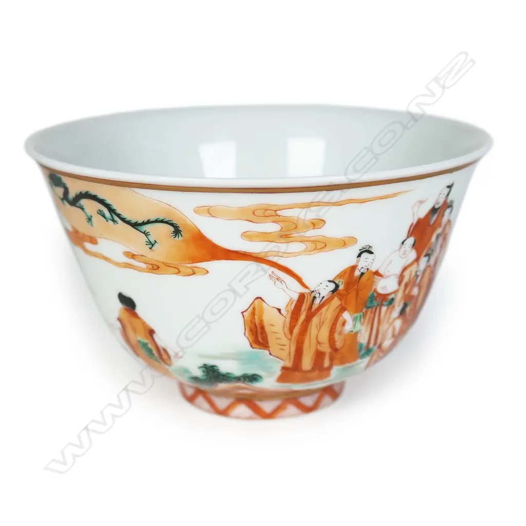 A fine Chinese porcelain painted bowl, Image 1++