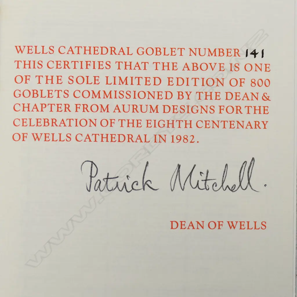 A late 20thC sterling silver chalice, Image 1++