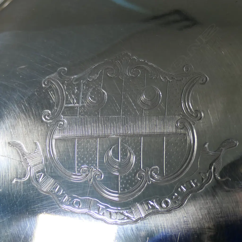 A quality William IV Old Sheffield Plate and silver food dome, Image 1++