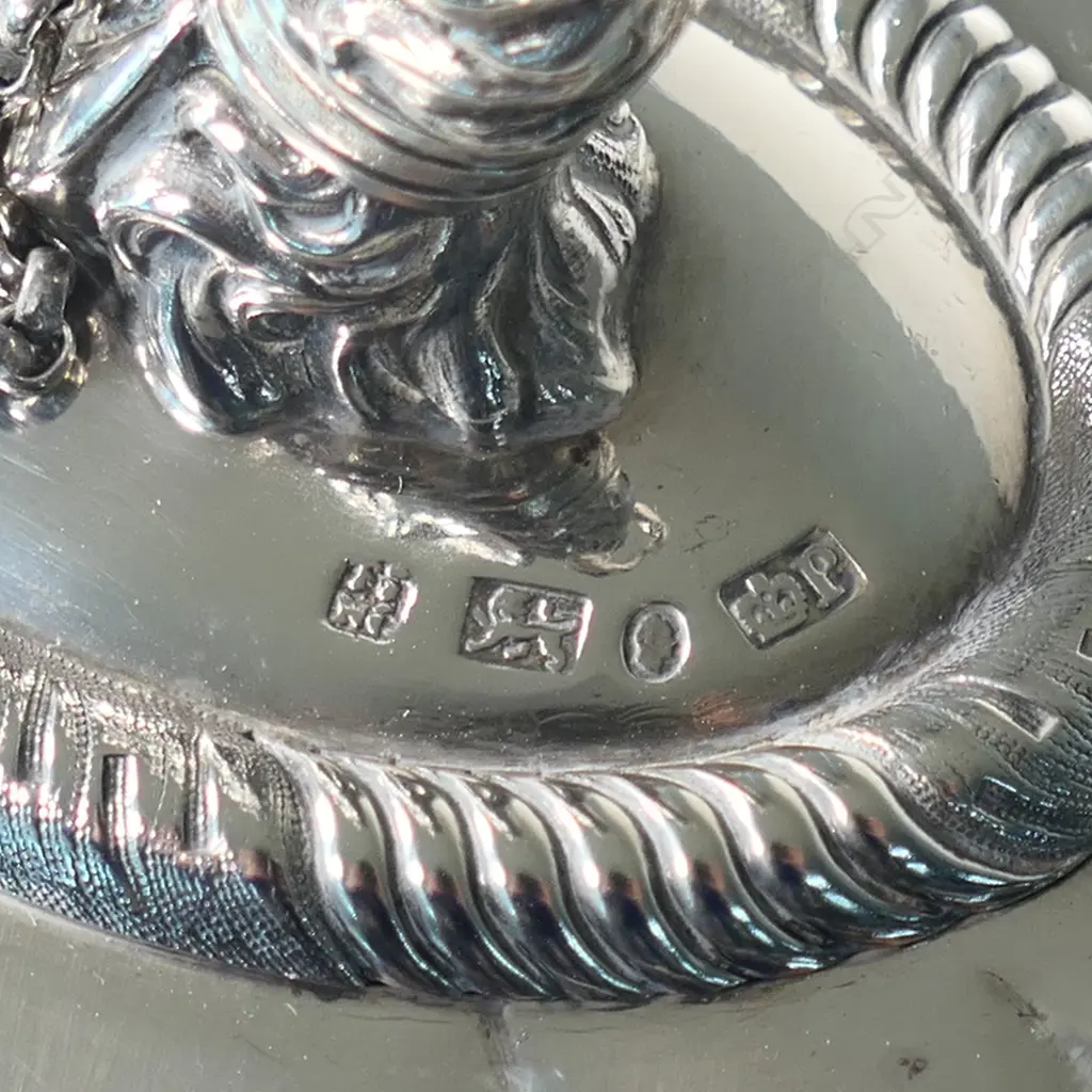 A quality William IV Old Sheffield Plate and silver food dome, Image 1++