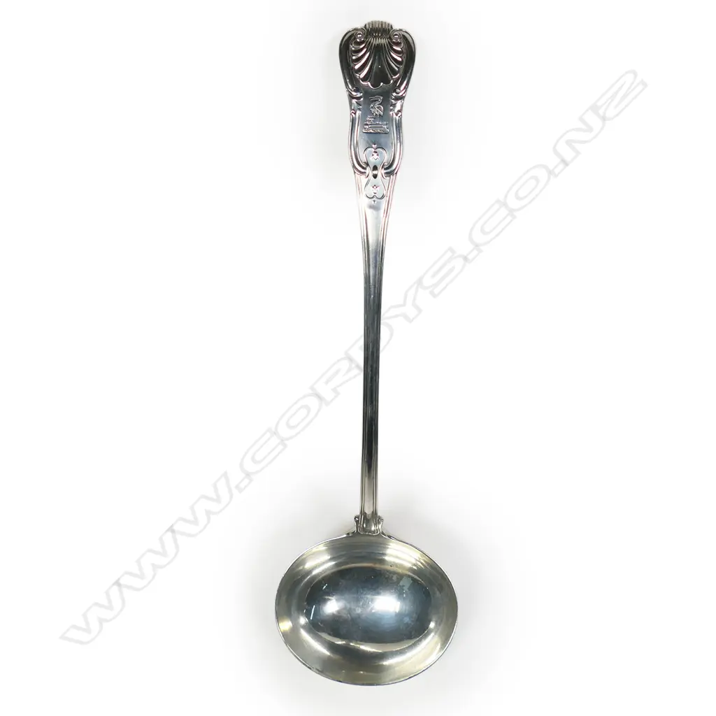 A William IV silver ladle, Image 1++