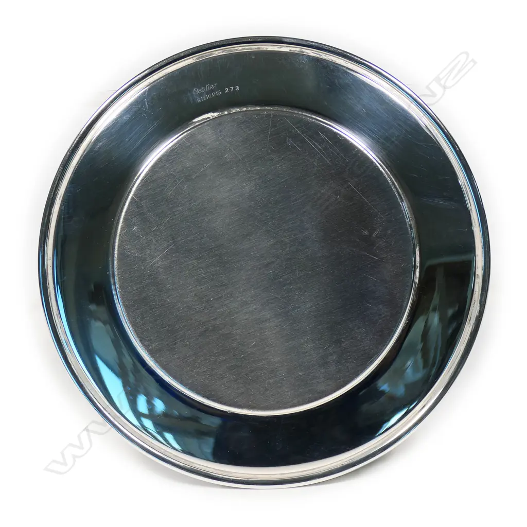 Eleven contemporary Cartier small silver trays, Image 1++