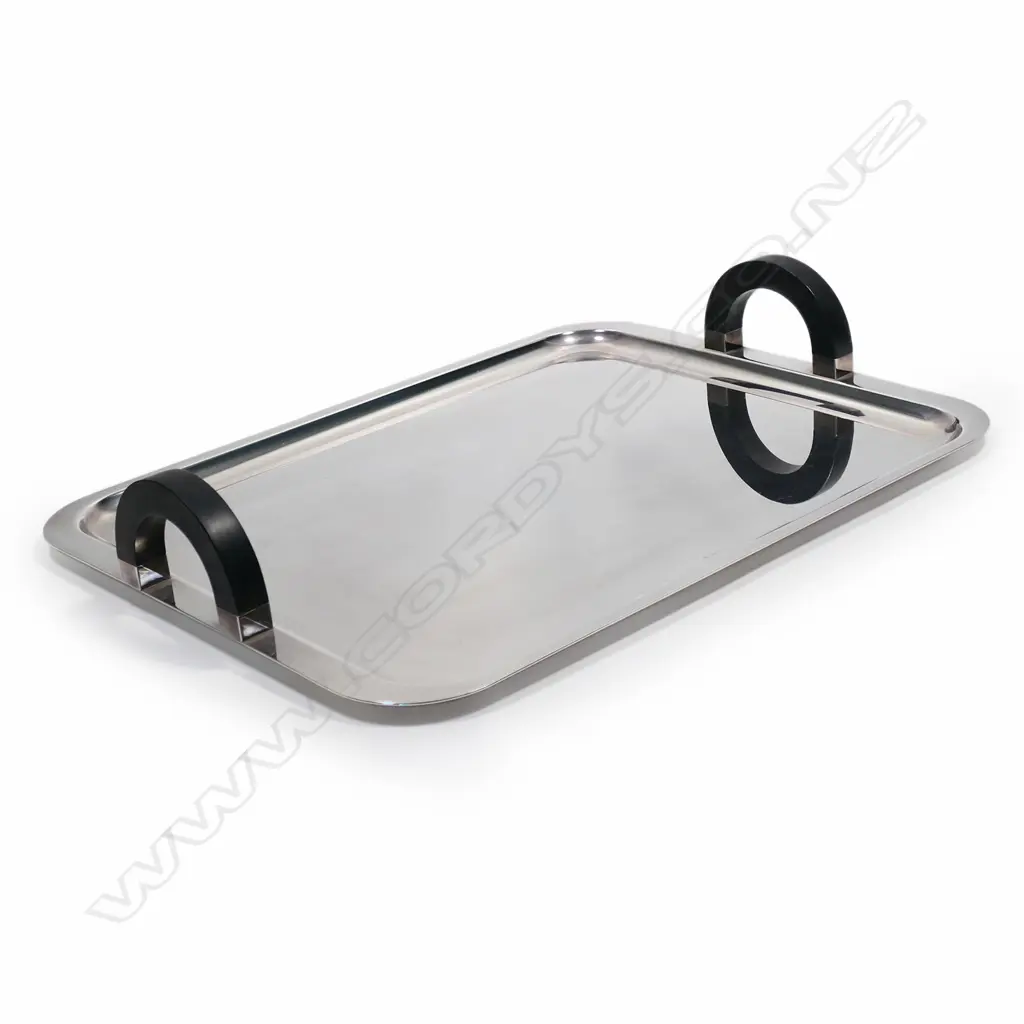 A stylish French Christofle Art Deco design silver-plated four-piece tea service, Image 1++