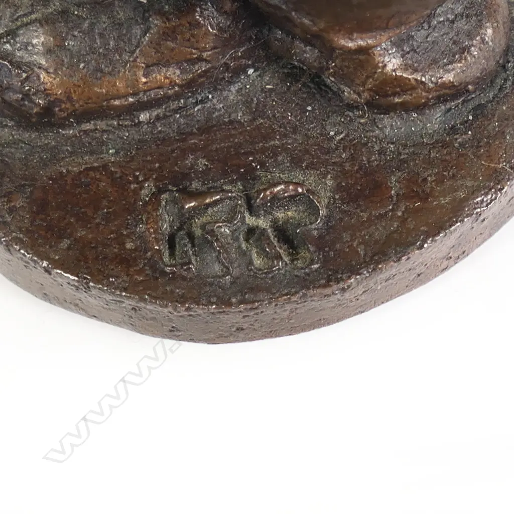 Ken Kendall (1928-2012) bronze violinist, Image 1++