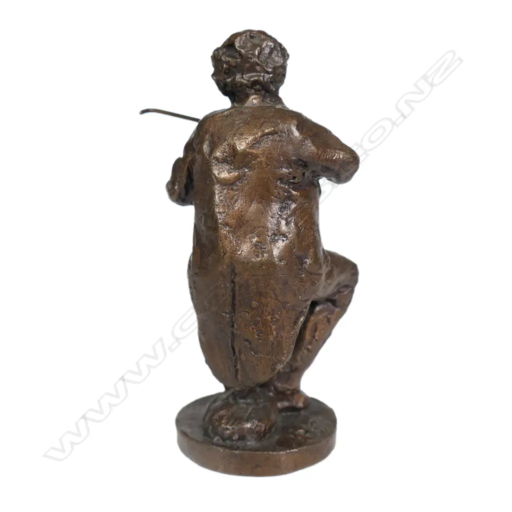 Ken Kendall (1928-2012) bronze violinist, Image 1++