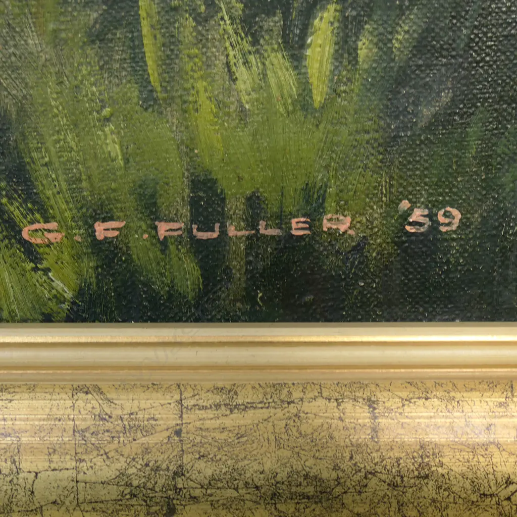 Geoffrey F. Fuller (NZ 1925-2011) 'May Afternoon, Wellington', Image 1++