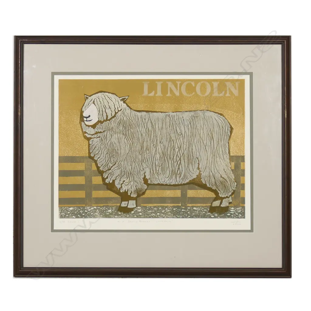 Geoffrey F. Fuller (NZ 1925-2011) 'Lincoln', Image 1++