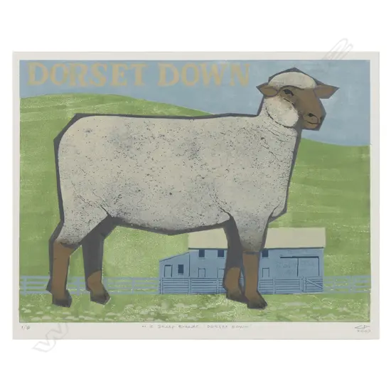 Geoffrey F. Fuller, (NZ 1925-2011) 'Dorset Down',