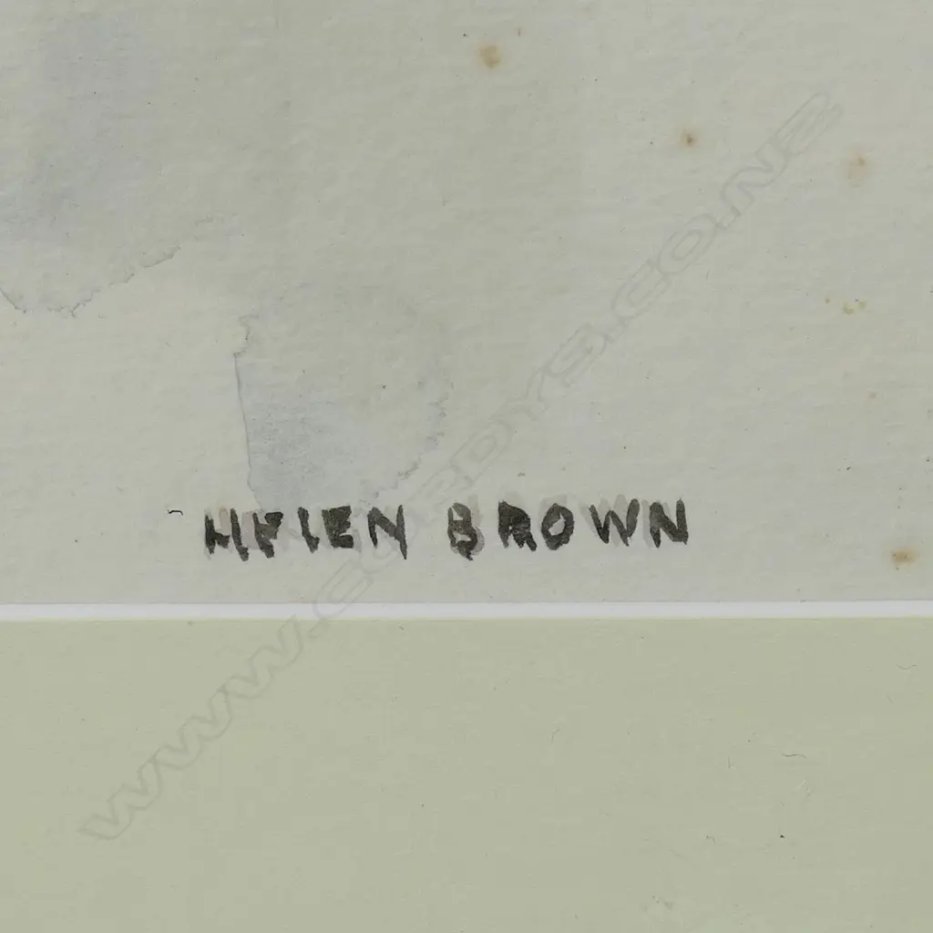 Helen Brown (1917-1986) Mahurangi, Image 1++