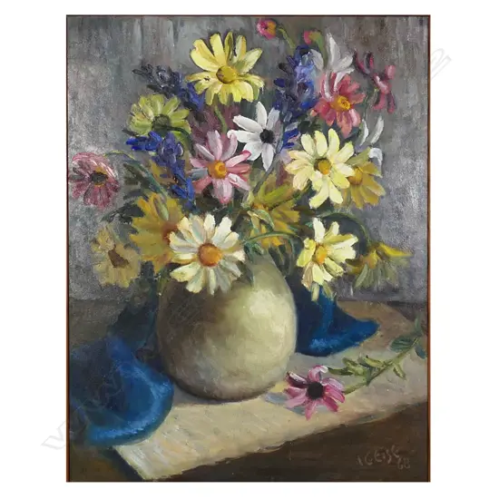 Ida Eise (NZ 1891-1978) 'Still Life',