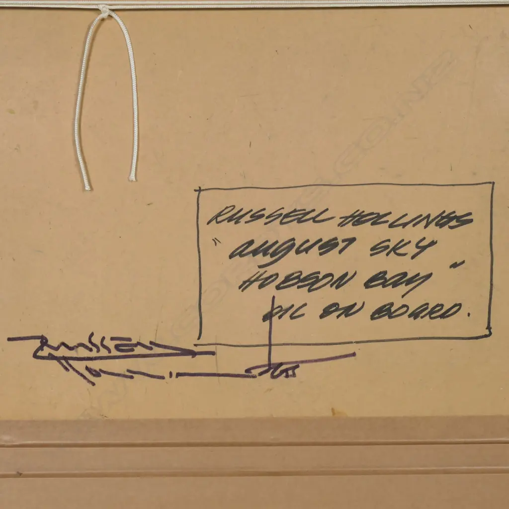 Russell Hollings ‘August Sky Hobson Bay’ Image 1++