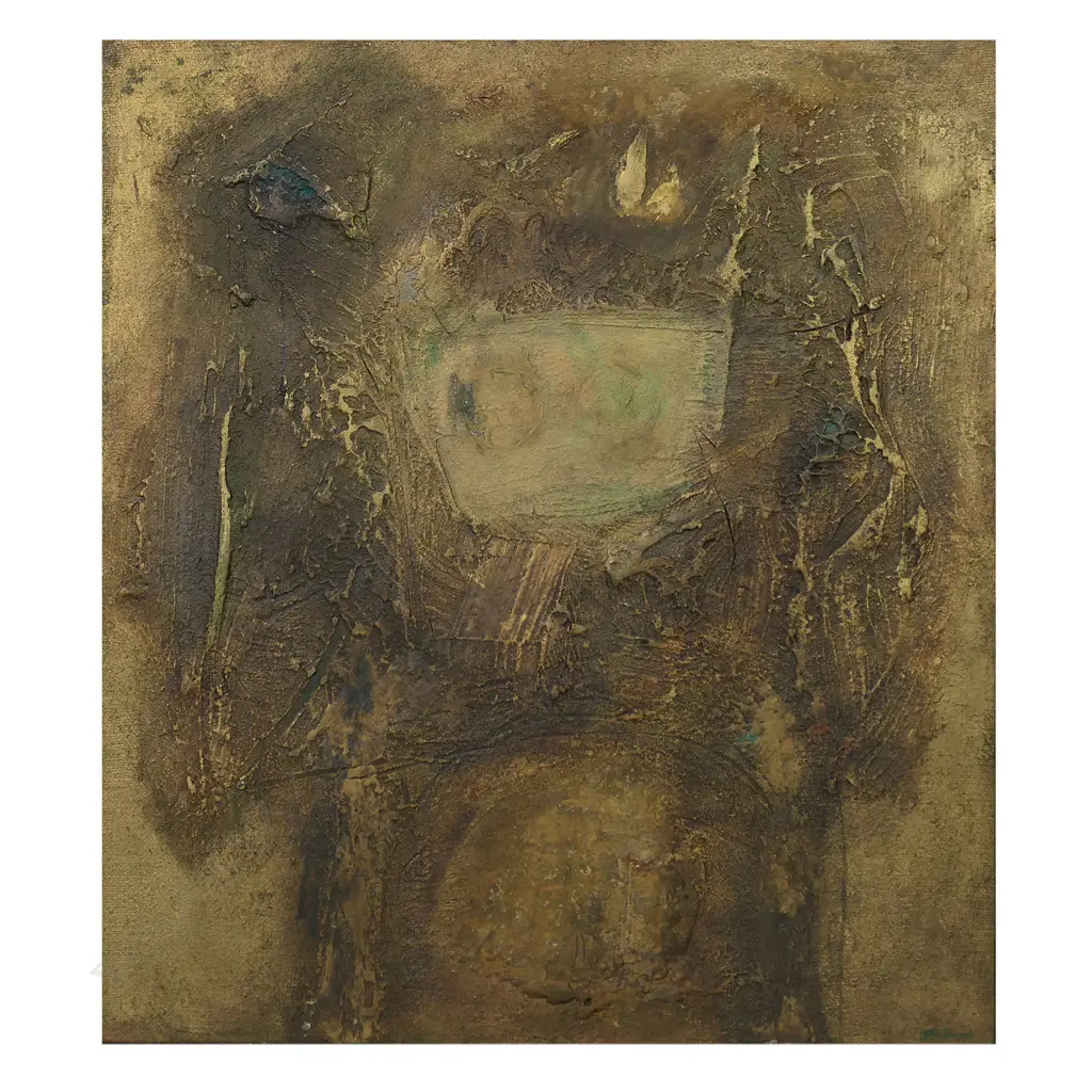 Dragan Stojanovich (Serbia/NZ 1925-1999) 'Pagan Icon', Image 1++