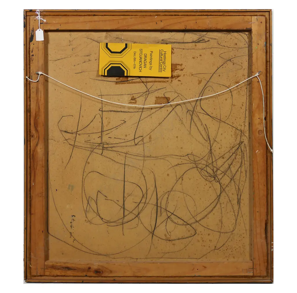 Dragan Stojanovich (Serbia/NZ 1925-1999) 'Pagan Icon', Image 1++