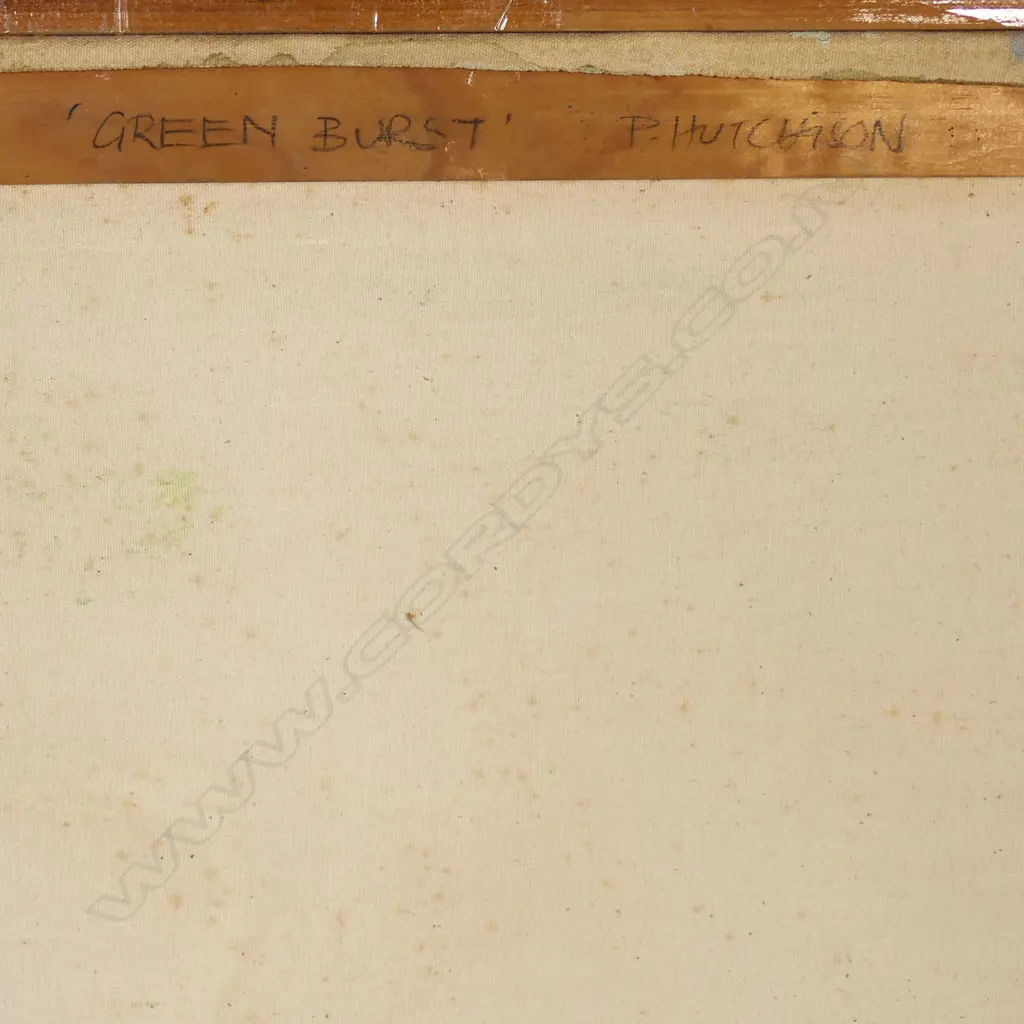 Philipa Blair (Hutchison) (NZ1945-) 'Green Burst', Image 1++