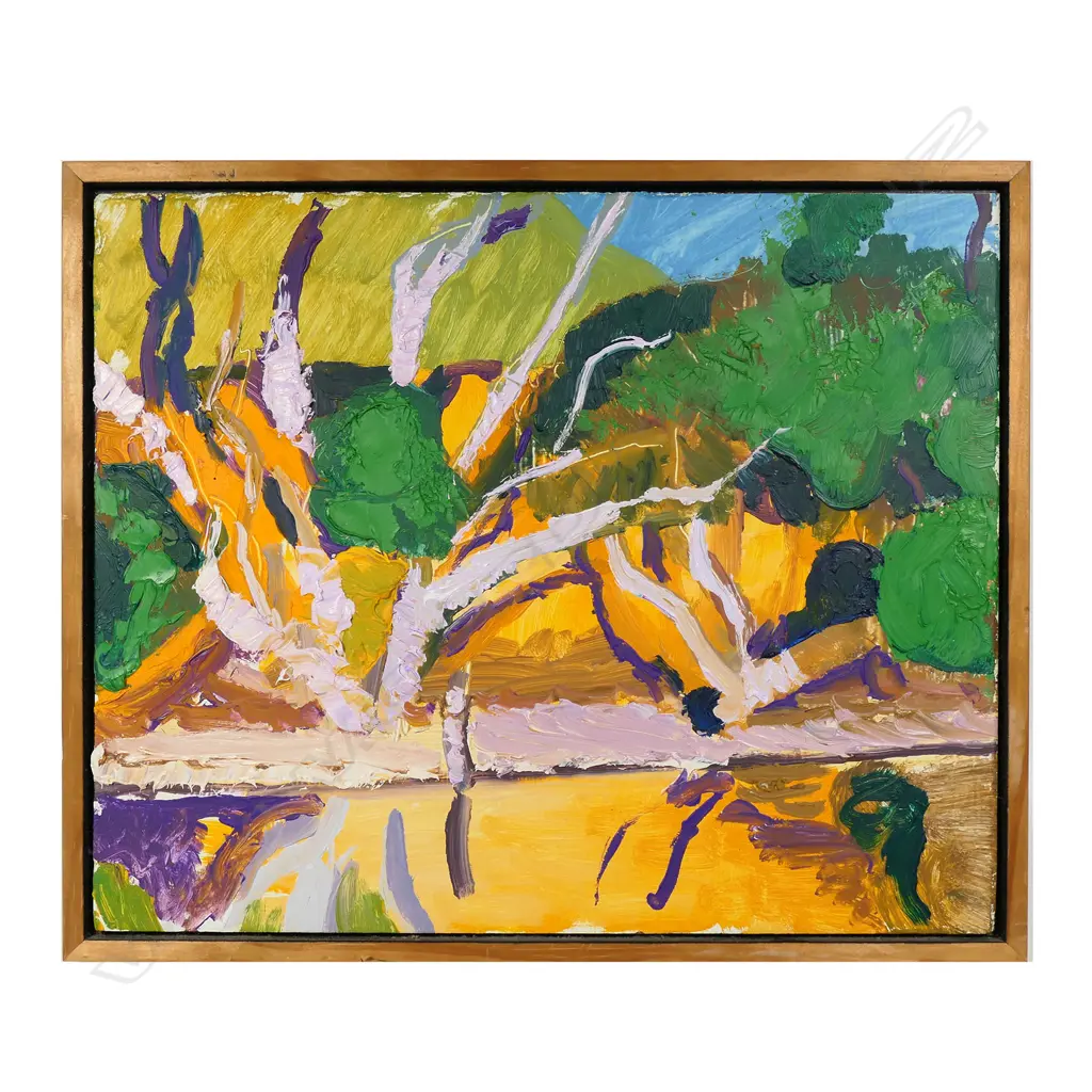 Michael Smither (NZ 1939-) Abstract Landscape, Image 1++