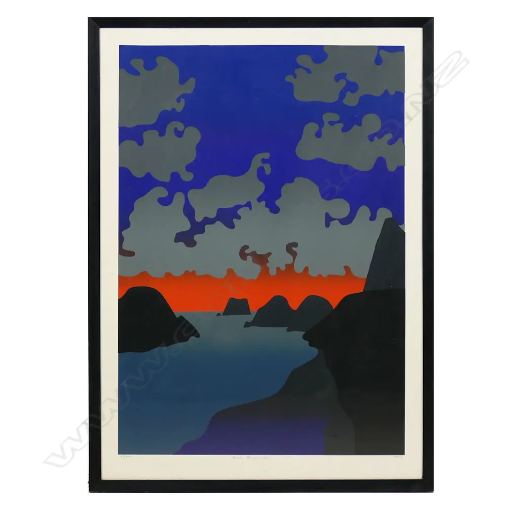 Michael Smither (NZ 1939-) 'Back Beach Road', Image 1++