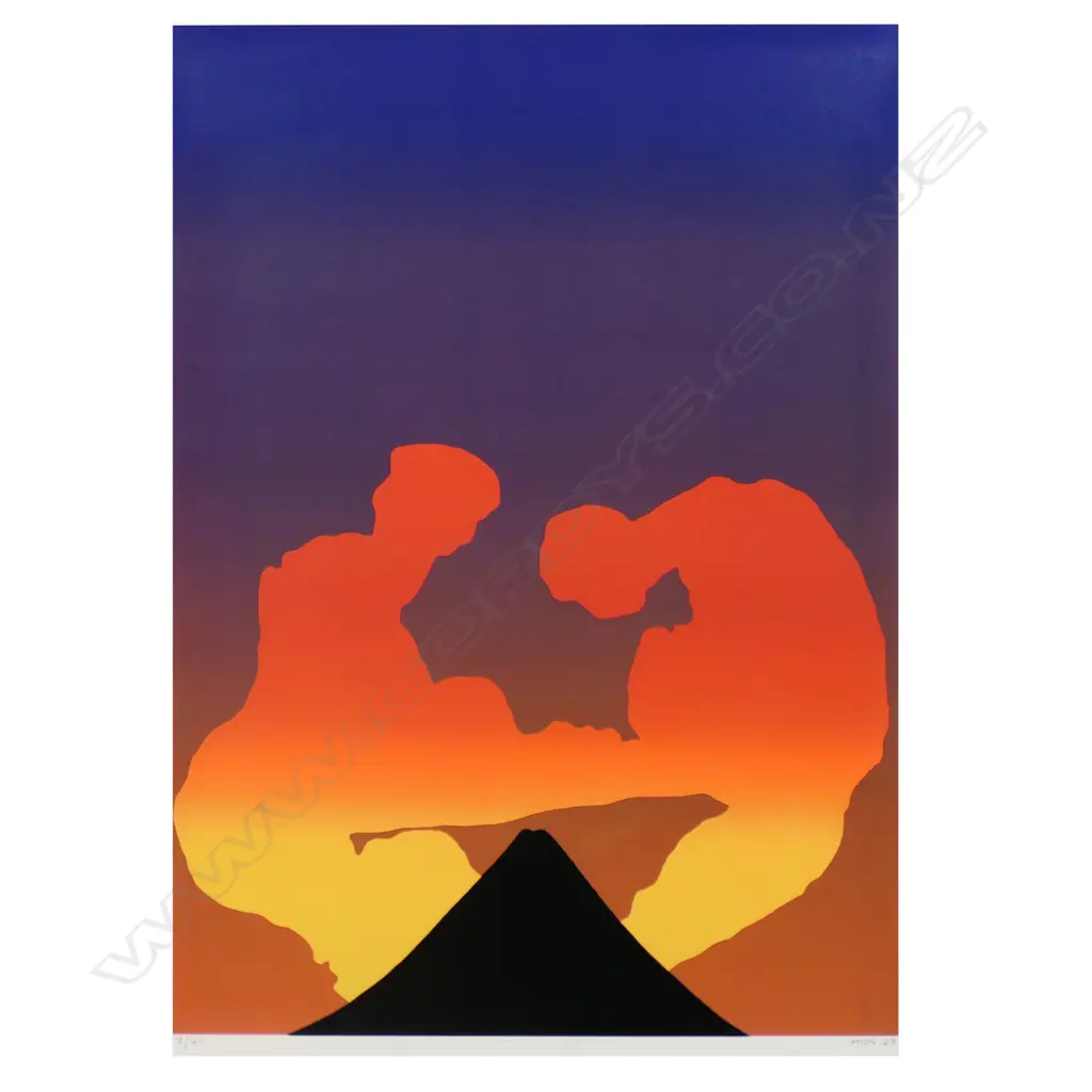 Michael Smither (NZ 1939-), 'Taranaki Sunset', Image 1++