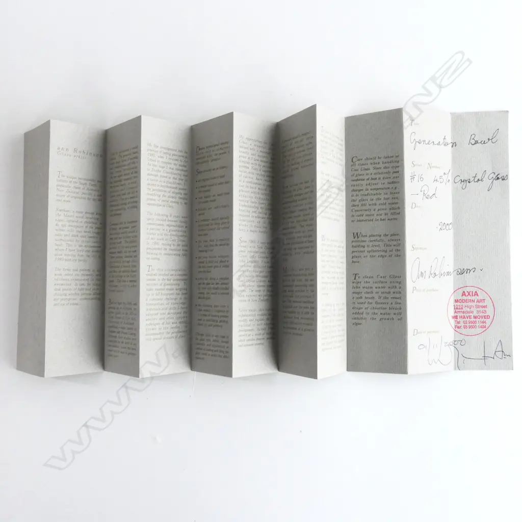 Ann Robinson (1944-), 'Generation Bowl' #16 , Image 1++