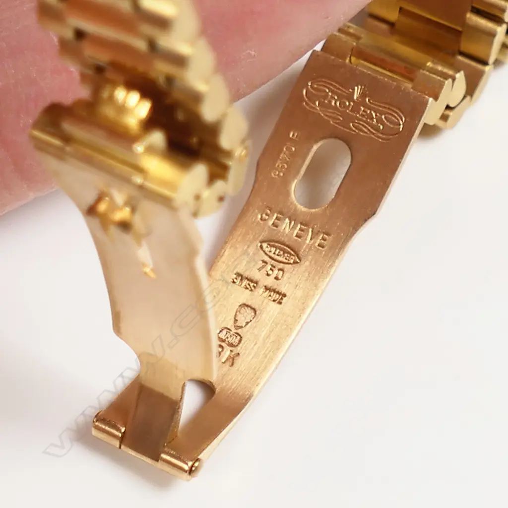 Lady's Rolex Oyster Perpetual Datejust full 18ct gold wristwatch, Image 1++