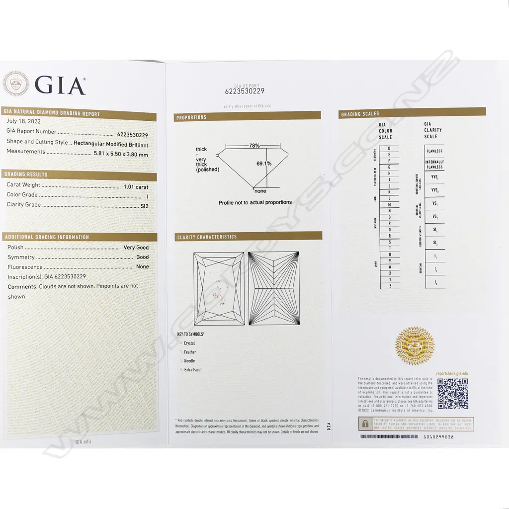 A 1.01ct natural diamond, Image 1++