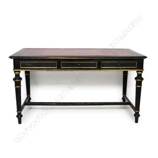 A French style bureau plat,