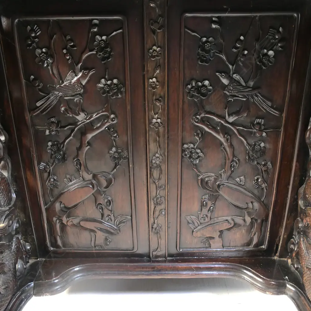 A fine Chinese ebonised Davenport, Image 1++