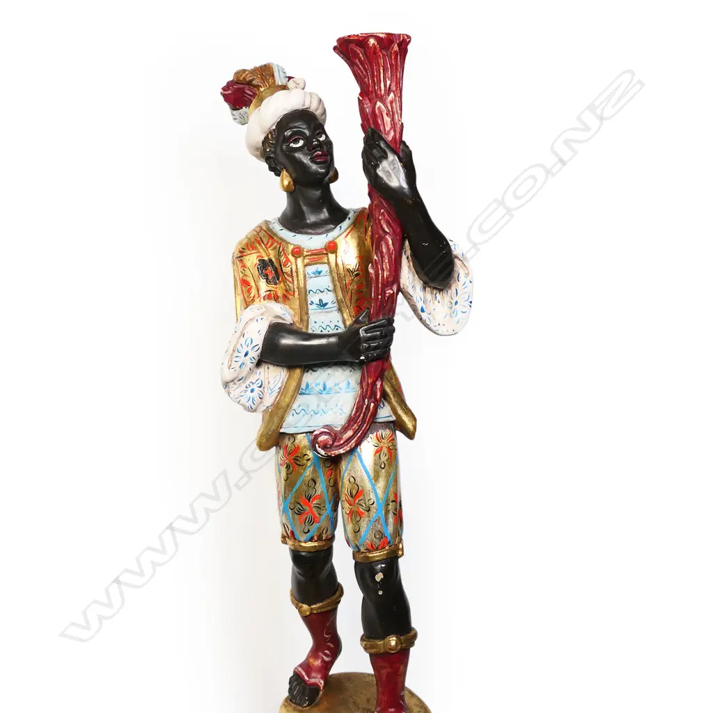 A blackamoor floor lamp, Image 1++
