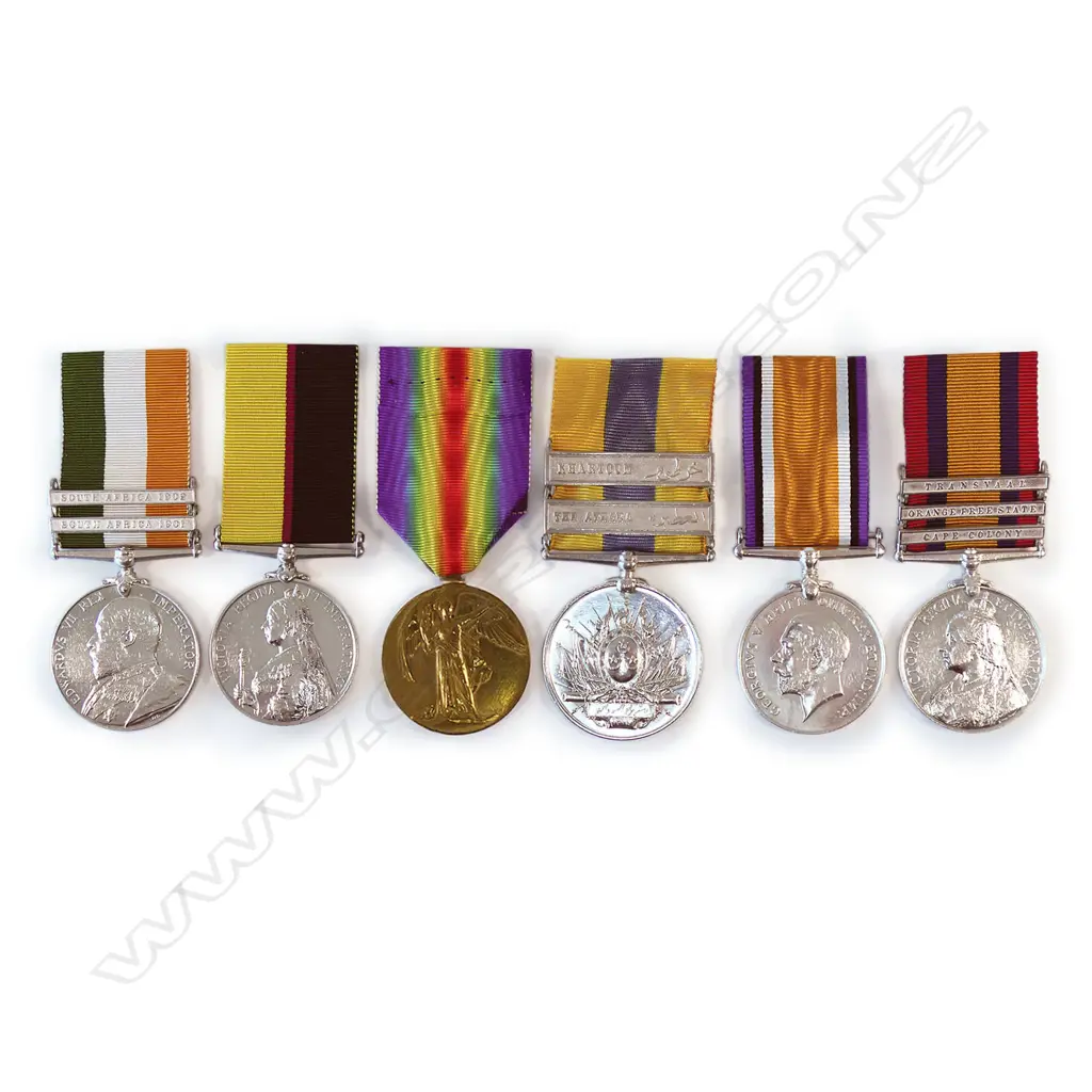 A WWI and earlier six medal group to 341949 PNR. W. GRANT R.E., Image 1++