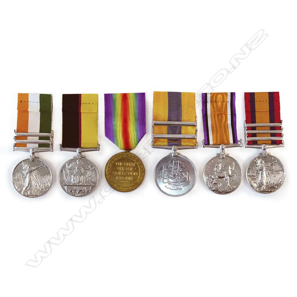A WWI and earlier six medal group to 341949 PNR. W. GRANT R.E., Image 1++