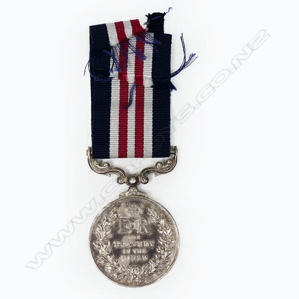 An ERII British Military Medal for Bravery in the Field, Image 1++