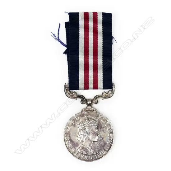 An ERII British Military Medal for Bravery in the Field,
