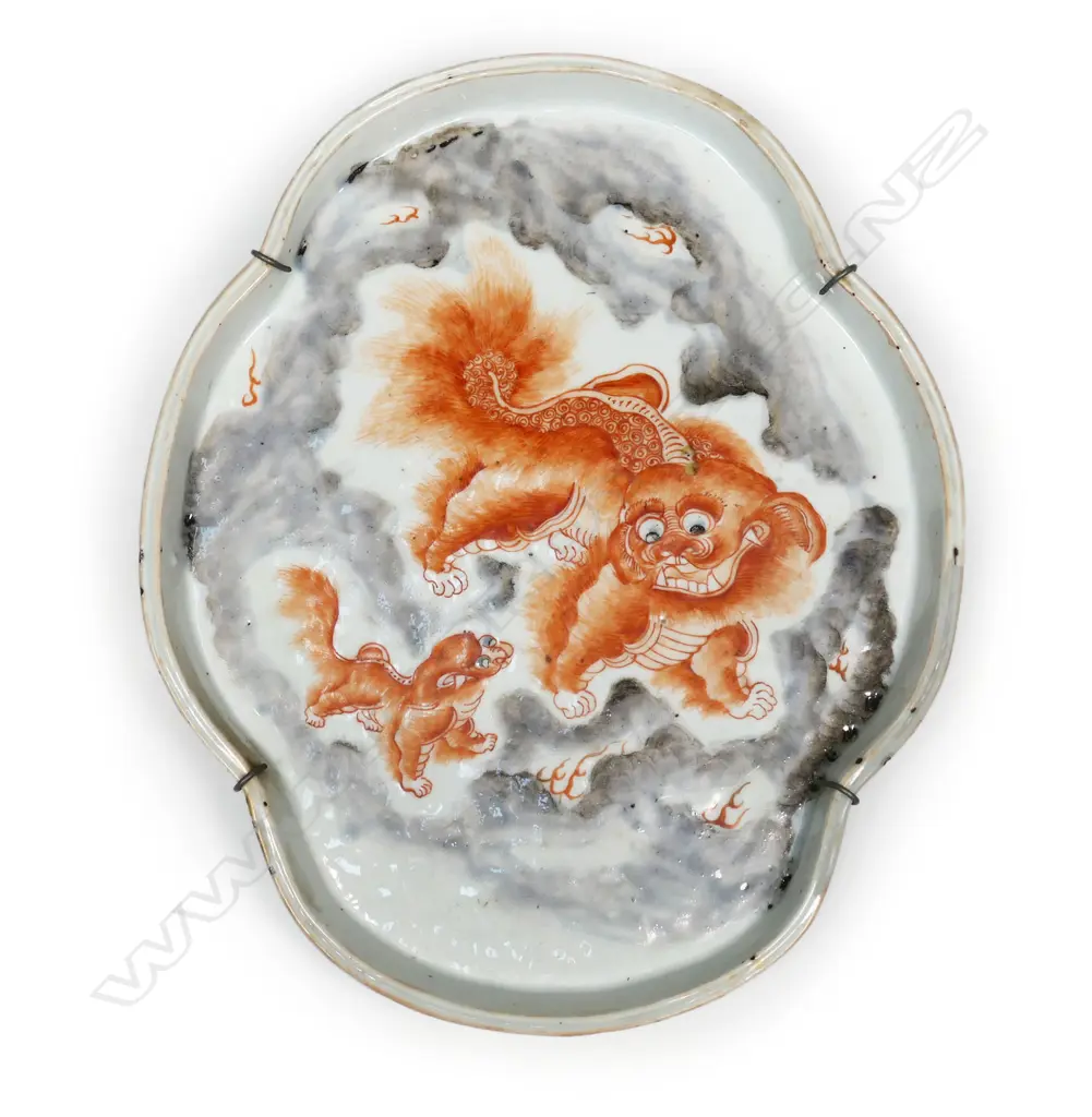 A 19thC Chinese plate, Image 1++