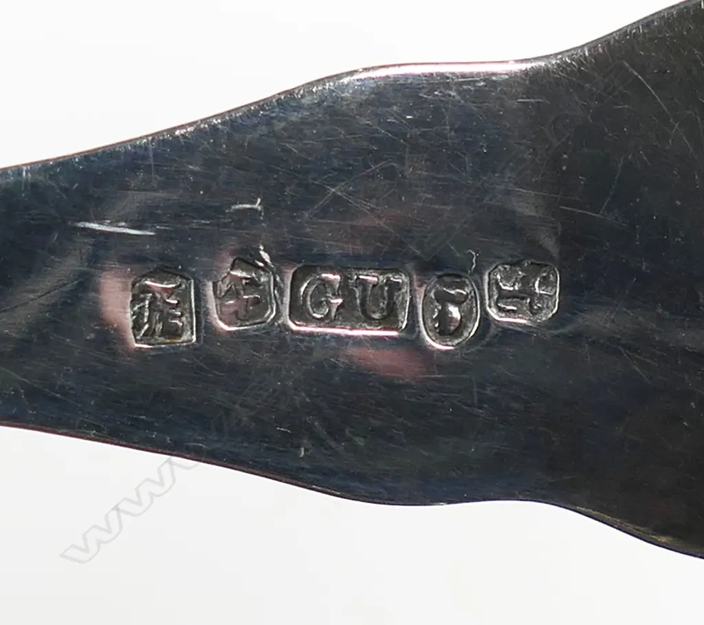 A William IV silver King's pattern silver caddy spoon, Image 1++