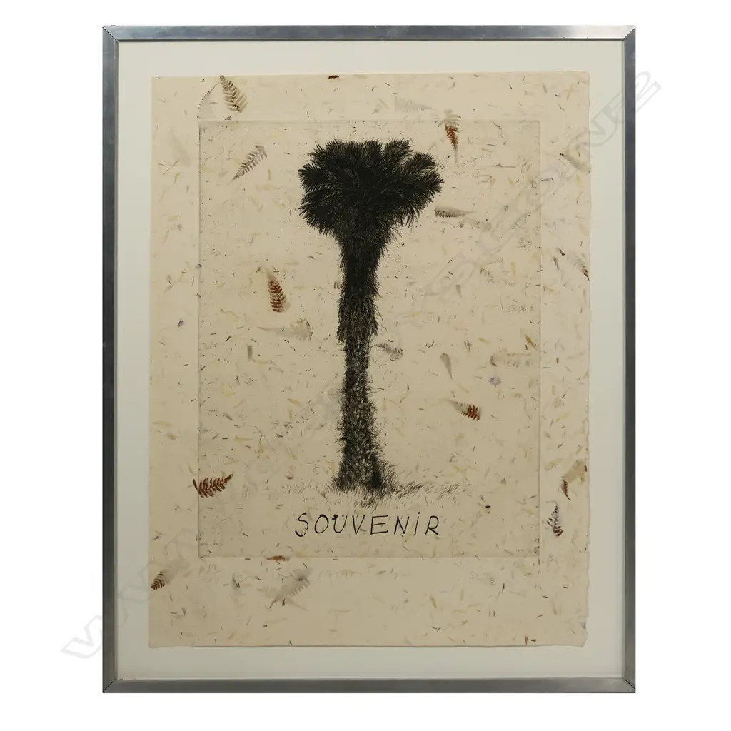 Jim Dine (USA 1935), 'Souvenir', etching 12/25, Image 1++