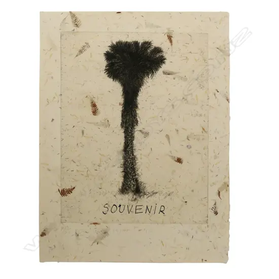 Jim Dine (USA 1935), 'Souvenir', etching 12/25,