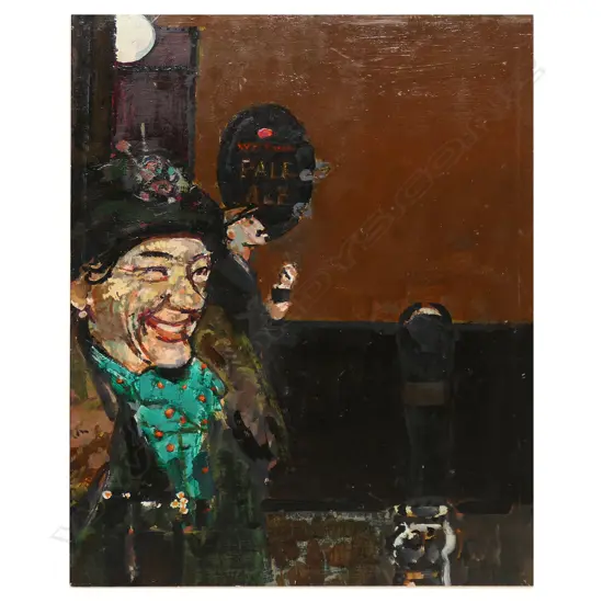 Ruskin Spear RA, (UK, 1911-1990) 'Pale Ale' / 'Public Bar'