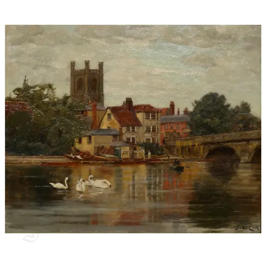 G.E Cook 'Henley on Thames',