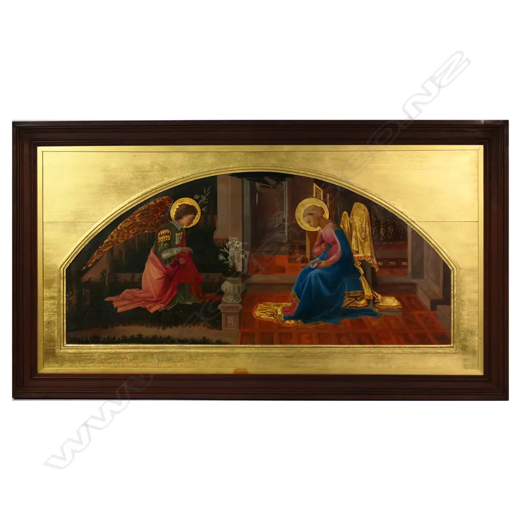 After Filippo Lippi (Italy 1406-1469) 'The Annunciation', Image 1++