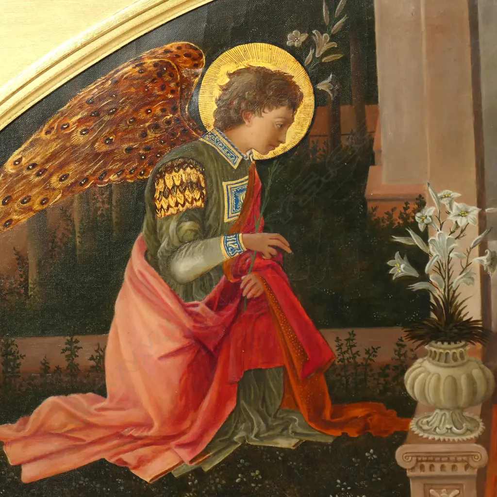 After Filippo Lippi (Italy 1406-1469) 'The Annunciation', Image 1++