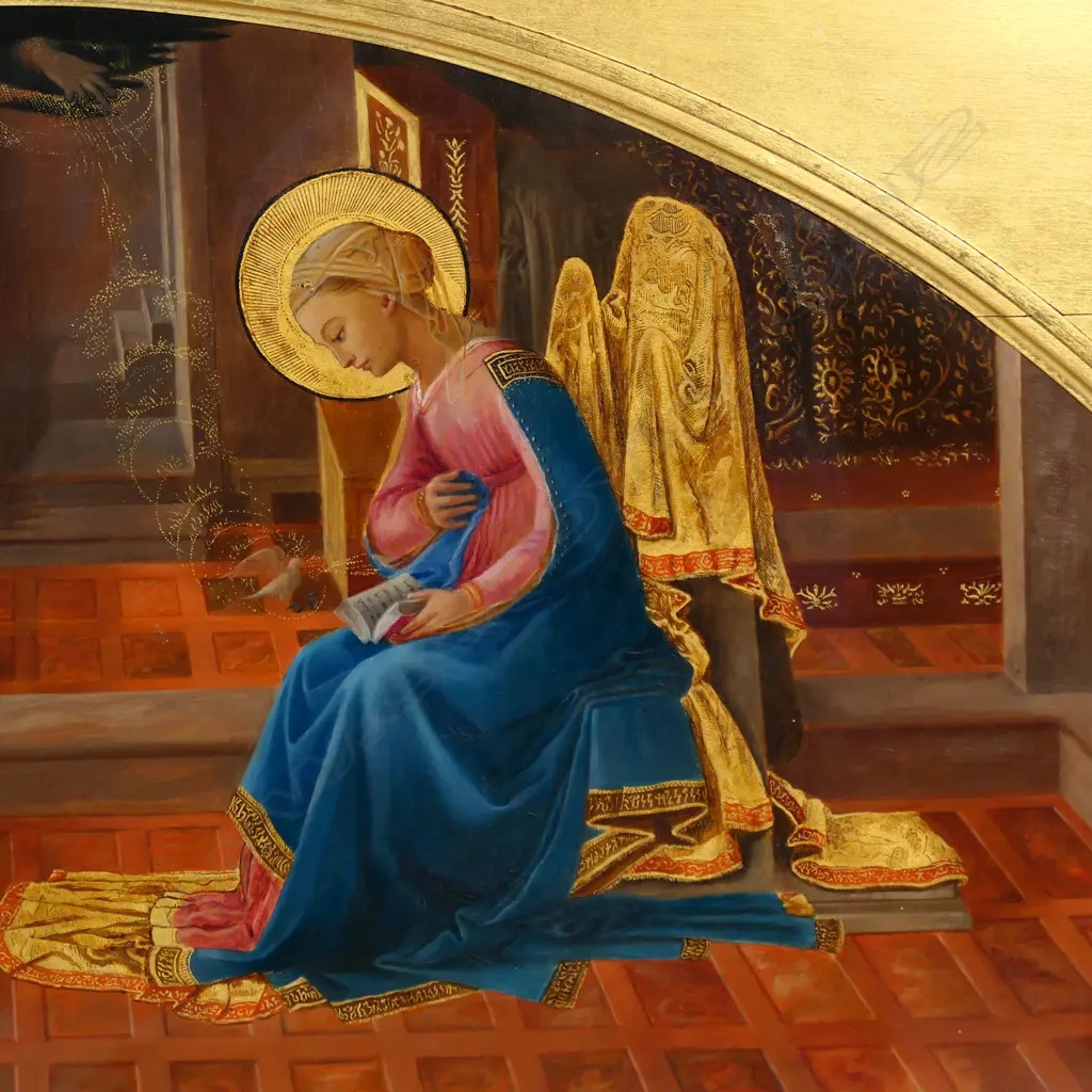 After Filippo Lippi (Italy 1406-1469) 'The Annunciation', Image 1++