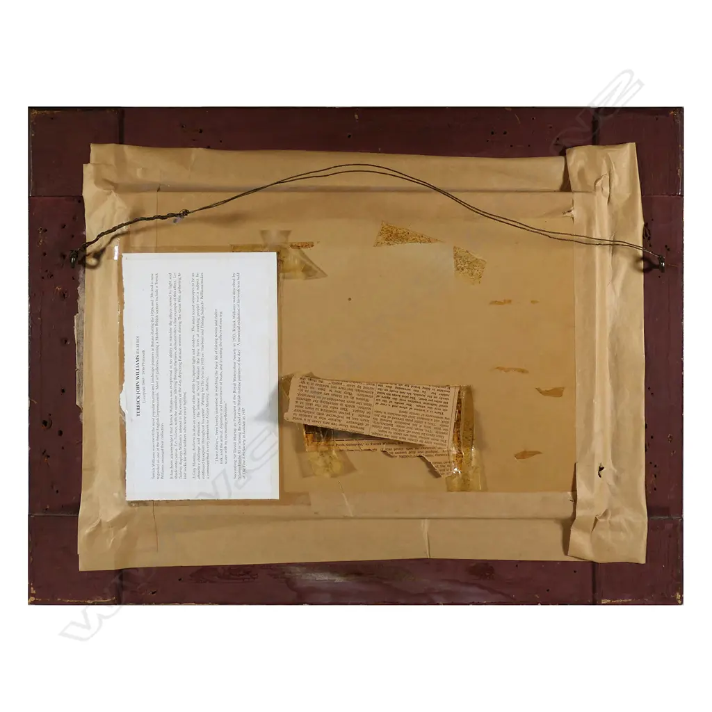 Terrick Williams (UK 1860-1936) 'Breton Village Scene', Image 1++