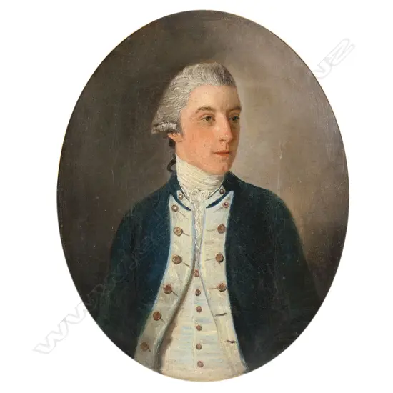 19thC British artist unknown 'Capt. William Streedwick',