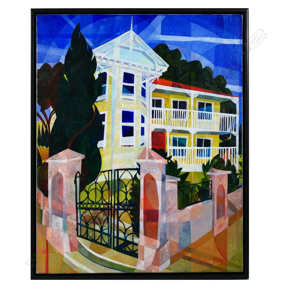 Souzie Speerstra (NZ 1963-) 'Villa and Gate', Image 1++
