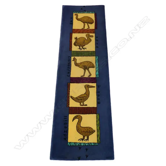 Dilana machine knotted runner,