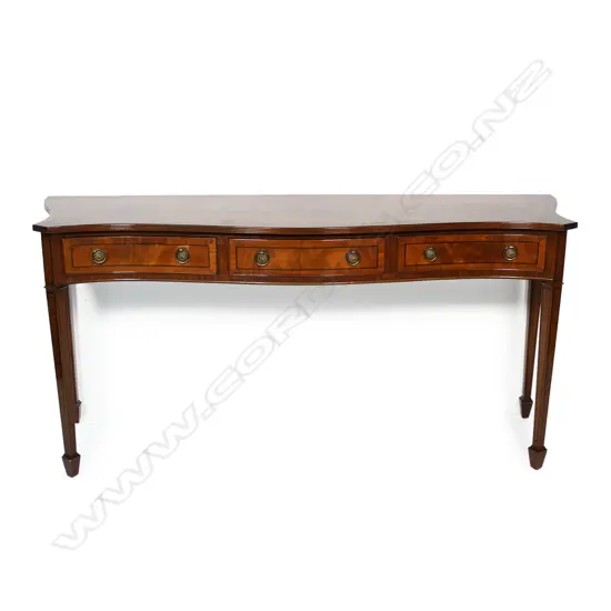 Reproduction Regency style sideboard,