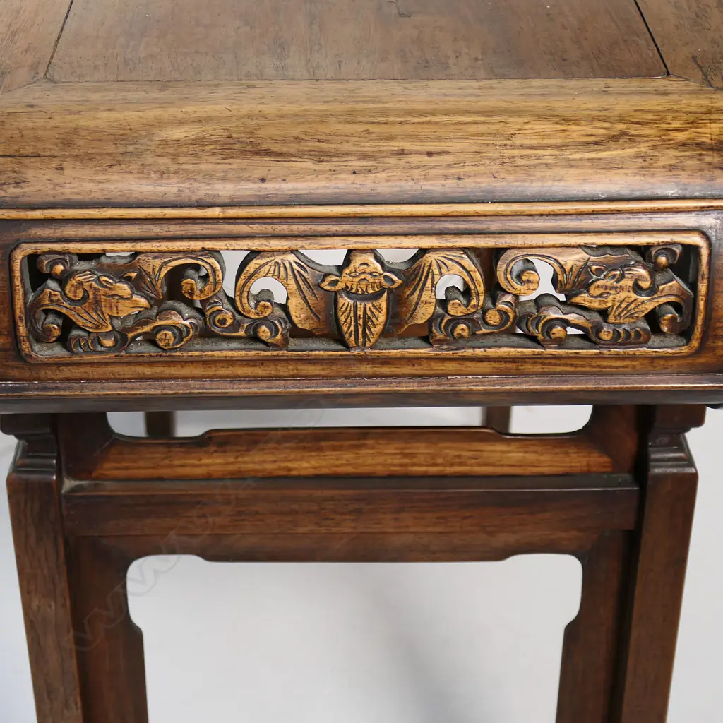 A vintage Chinese hardwood altar table, Image 1++
