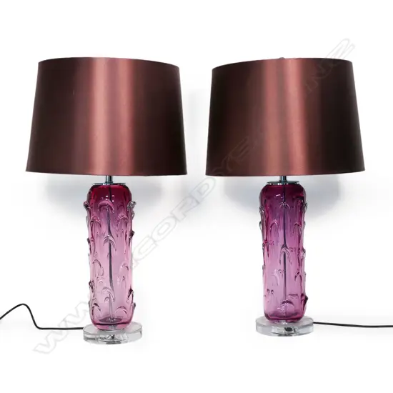 A pair Jacinto table lamps,